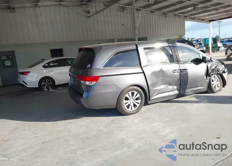 2016 Honda Odyssey Ex-L from USA, damaged, VIN 5FNRL5H67GB137985
